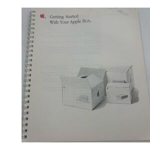 Getting Started With Your Apple IIgs Vintage Manual Apple 1989